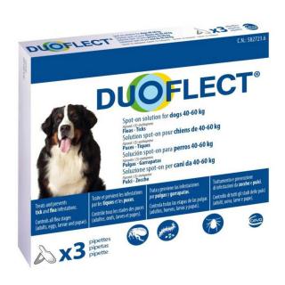 DUOFLECT, solutie antiparazitara spot-on pentru caini  40 kg - 3 pipete