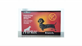 Fiprex 75 S pentru caini 2-10 kg - 3 pipete Antiparazitare