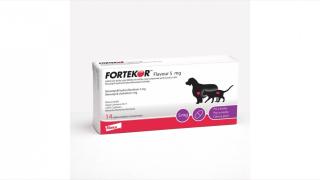 Fortekor 5 mg (5-20 kg), 14 tablete