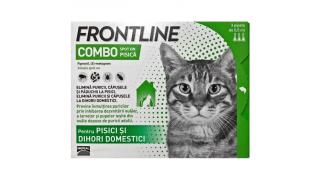 Frontline Combo Pisica, 1 pipeta Antiparazitare