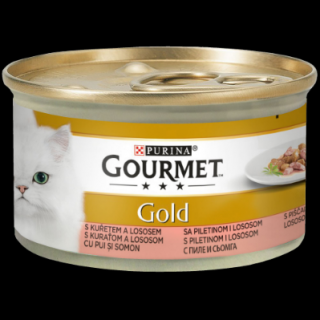 GOURMET GOLD CU PUI sI SOMON IN SOS, 85g