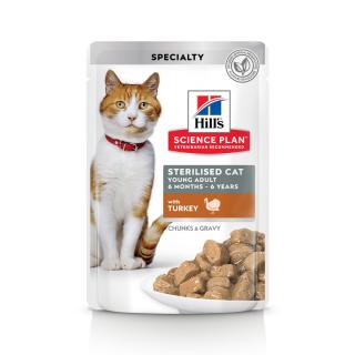 Hill s SP Feline Young Adult Sterilised Turkey 85 g