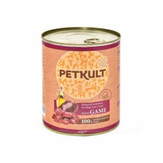 Hrana umeda Petkult Adult cu vanat 800 g