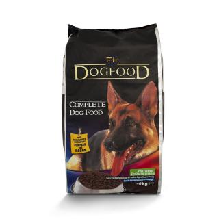 Hrana Uscata pentru caini DOG FOOD F.H. PUI  BACON 10KG