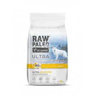 Hrana uscata pentru caini Raw Paleo Ultra Turkey Medium  Large Adult 2kg