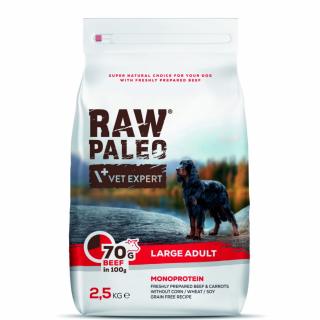 Hrana uscata, RAW PALEO large adult vita, 2.5 kg