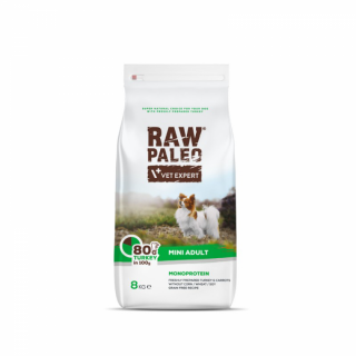 Hrana Uscata, Raw Paleo Mini Adult Curcan - 8 kg