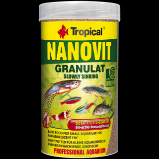 MIKRO-VIT NANOVIT granulat Tropical Fish, 100ml, 70g