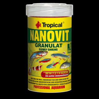 MIKRO-VIT NANOVIT granulat Tropical Fish, 10g