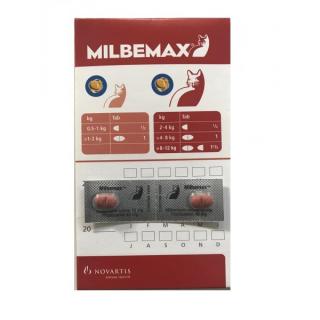 Milbemax Cat 16   40 mg (2 - 8 kg), 1 tableta