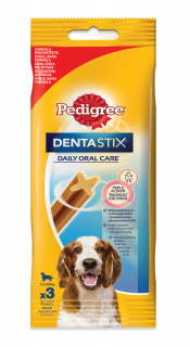 Pedigree Dentastix Talie Mediu 3 buc, 77g