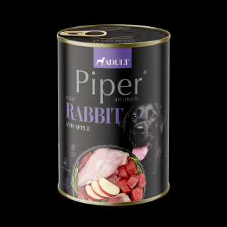 Piper Adult, Hrana Umeda, Carne de Iepure si mar, 400 g