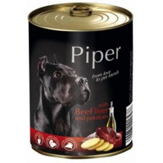 Piper Adult, Hrana Umeda, Ficat de Vita si Cartofi, 400 g