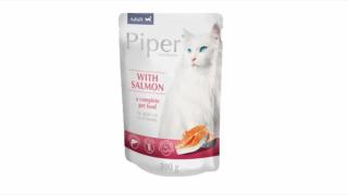 Plic hrana umeda Piper Cat Adult, Somon 100 g