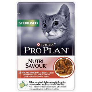 Pro Plan Sterilised Nutrisavour Vita, 24x85g