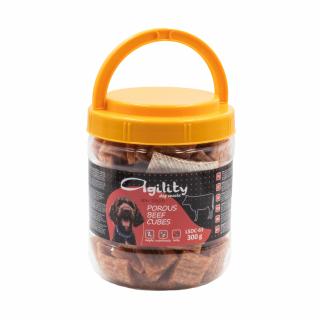 Recompense pentru caini Agility, cubulete din carne de vita LSDC-63, 300g