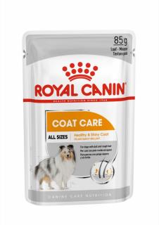 Royal Canin Coat Care Adult hrana umeda caine, blana sanatoasa si lucioasa (loaf), 12 x 85 g