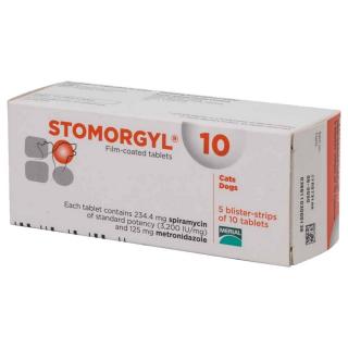 Stomorgyl 10 mg  1 comprimate