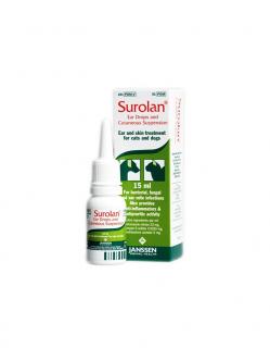 SUROLAN SOLUTIE OTICA - 15 ML