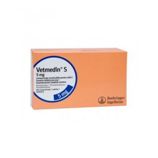 Vetmedin 5 mg, 10 tablete masticabile Folie