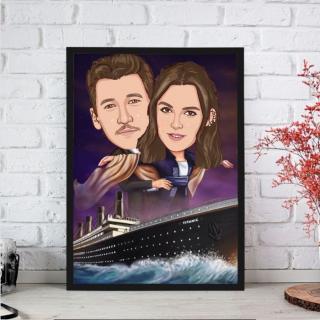 Caricatura Titanic