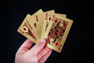 Carti de poker Aurii - Las Vegas