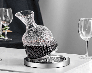 Set Decantor de bauturi Rotativ