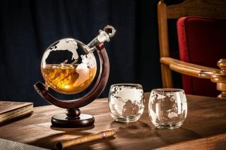 Set decantor Globe cu 2 pahare