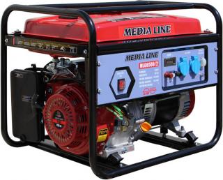 AGT MLG 6500 2 Generator monofazat pe benzina MLG 6500 2, putere maxima 6.5 KW, AVR