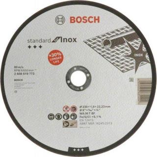 BOSCH DISC TAIERE STANDARD INOX 230X2x22.23 MM