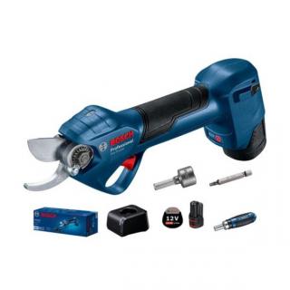 BOSCH PRO PRUNER  FOARFECA DE GRADINA CU ACUMULATOR 12V- 2 ACUMULATORI 3 A