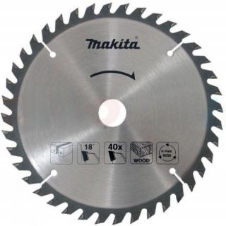 MAKITA D-52576 pentru fierastrau circular, 165x20 mm, 40 dinti, pentru lemn