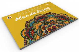 Bloc de desen si pictura ,  Mandala,  , format A3, 250g