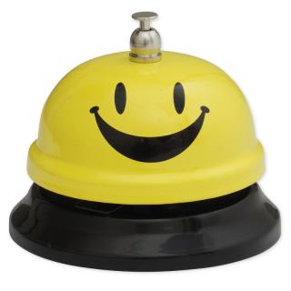 Clopotel de masa ,  Smiley face,  , TimeTEX, diametru 75 mm