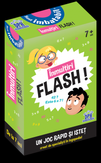 Sunt imbatabil: inmultiri flash! (7-11 ani)
