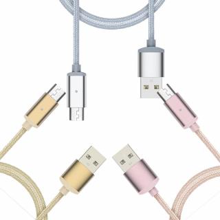 Cablu Magnetic MICRO USB Android (1M) - Rose gold