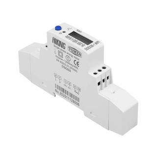 Contor monofazat inteligent de 60A, 1P 18mm WiFi, cu functie de timer, 110V - 220V