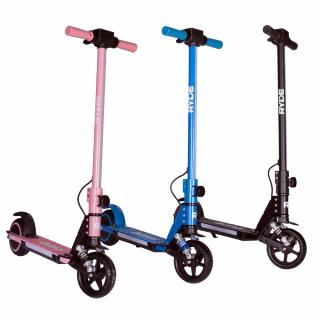 Trotineta Electrica pentru copii RYDE 150 Twinkle, 150W/24V/2.5Ah, viteza maxima 14km/h, autonomie 8km - Negru