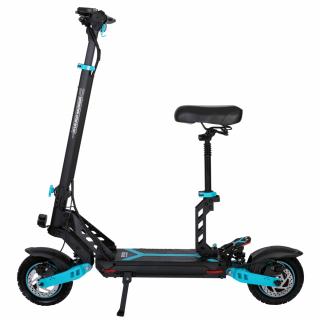 Trotineta electrica pliabila RYDE 800 Warrior cu scaun - seria 10 , clasa protectie IP54, 800W/48V/18Ah viteza maxima 60Km/h, autonomie 70km