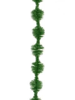 Beteala PomPom 30mm fir de 2m verde mat