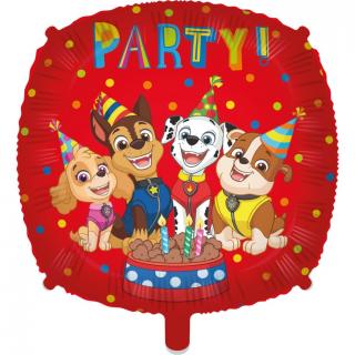 Balon din folie, patrat, Paw Patrol 46 cm