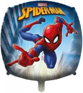 Balon din folie, patrat, Spiderman 46 cm