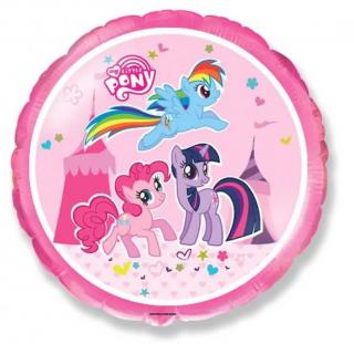 Balon folie, My Little Pony Castel, 45 cm