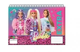 Bloc de desen A4 spirala,Barbie Extra, 30 foi