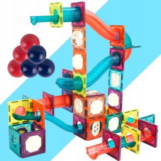 Blocuri magnetice 3D 78 piese