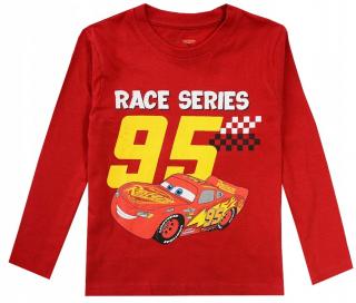 Bluza bumbac, maneca lunga, Cars Race