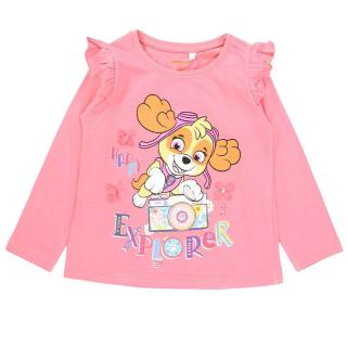 Bluza bumbac, maneca lunga, Paw Patrol Explorer