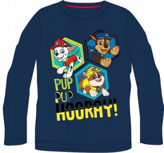 Bluza bumbac, maneca lunga, Paw Patrol Hooray