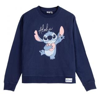 Bluza maneca cu design Stitch