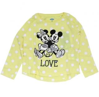 Bluza maneca lunga Minnie Mouse,galben